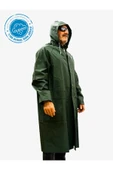 MURAT UYGUN Unisex Yeşil Pvc Yağmurluk Çıtçıtlı - 1
