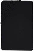 100x200 + 25 Cm Düz Pamuklu Tek Kişilik Lastikli Fitted Penye Çarşaf - 1
