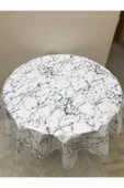 FANTASTIC  Muşamba Masa Örtüsü Pvc Yuvarlak Yukselhalımefrusat Mağaza Ürünü - 1
