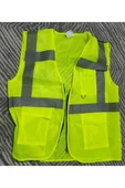 BESTGUARD İş Güvenliği Reflektörlü Ikaz Yeleği - File - Mühendis Tipi - 2
