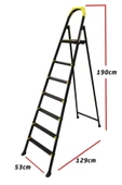 Ertekpa Leo 6+1 Basamaklı Metal Merdiven - 2