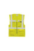BESTGUARD  İş Güvenliği Reflektörlü Ikaz Yeleği - File - Mühendis Tipi - 1