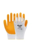 Beybi  Pn3 Sarı Polyester Örme Nitril Iş Eldiveni 9 No 12 Çift - 2