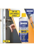 SWANSON  Sw-60 Yağlayıcı Pas Sökücü Korozyon Önleyici Çok Amaçlı Sprey 400 ml - Silah Temizleme Spreyi - 2