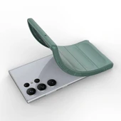 Samsung S23 Ultra Kılıf Esnek TPU Oyuklu Arka Yüzey Tasarımlı Etnik Silikon Kapak thumbnail 3