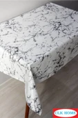 Astarlı Silinebilir Pvc Muşamba Plastik Masa Örtüsü (MERMER) - 2