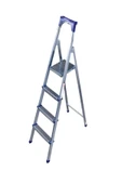 Metal Katlanır Merdiven 3-4-5-6-7-8-9+1 Basamak - 1