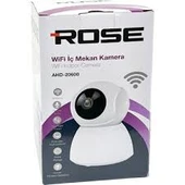 ROSE WİFİ KAMERA AHD-20600 2MP 1080P ÇİFT ANTENLİ WİFİ İÇ MEKAN GÜVENLİK KAMERASI thumbnail 1