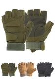 Single Sword Erkek&Kadın Outdoor Spor&Fitness Outdoor Kesik Parmak Eldiven - 6