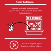 Vesplus Bulaşık Çamasir Makine Temizleyici | Vestel (5'li Paket) - 3