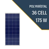 175W POLYKRİSTAL GÜNEŞ PANELİ - 1