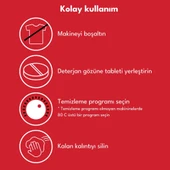 Vesplus Bulaşık Çamasir Makine Temizleyici | Vestel (5'li Paket) - 6