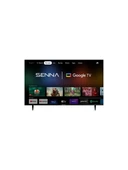 Senna SN50F950 50" 127 Ekran Uydu Alıcılı 4K Ultra HD Google Smart LED Android Youtube Prime Video Netfilix Televizyon Akıllı Kumanda Siyah - 1