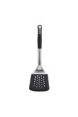 MasterPro  Paslanmaz Çelik Oluklu Spatula | 34,3x10,3x4,7 cm | Foodies Collection serisi | 4861 - 1