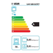 Uğur UAF 608 GCPET Gri Ankastre Fırın - 2
