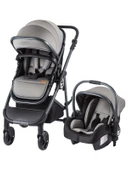 Baby Care BC 305 Zeta Travel Sistem Bebek Arabası Gri - 1