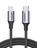 Ugreen Örgülü Type-C Lightning 1.5 Metre Hızlı Şarj Kablosu Outlet - 1