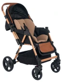 Bonibos Yukon Çift Yönlü Bebek Arabası Gold Siyah - 4