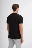 Cazador CAZ 4047 BIS YK T-SHIRT SİYAH - 3