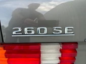 M.B UYUMLU 260 SE BAGAJ YAZISI AMBLEM - 1