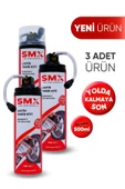 SMX Lastik Tamir Kiti (500ml) 3'LÜ - Lastik Onarım Spreyi, Oto İlk Yardım, Acil Lastik Şişirici - 1