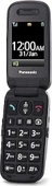 Panasonic KX-TU446 Exb 2.4 Inç Tuşlu Cep Telefonu (2 Yıl Türkiye Distribütör Garantili) Siyah - 1
