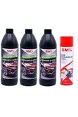 SMX 3 Adet Seramik Katkılı Hızlı Ve Pratik Cila - 1 Adet Susuz Motor Temizleme Spreyi - 1