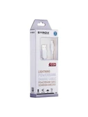 Syrox C68 Apple iPhone Uyumlu 20 cm Lightning Şarj ve Data Kablosu - 2