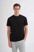 Cazador CAZ 4047 BIS YK T-SHIRT SİYAH - 2