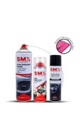 SMX Klima Temizleme Köpüğü + Klima Temizleyici  + Silikon Torpido Parlatıcı + Hediye Cila Bezi - 1
