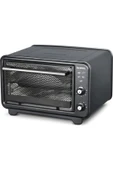 Kumtel Kf-6135 Elektirikli Mini Fırın Siyah 1420W  3 Programlı Pişirme Ayarlanabilir Termostat 32 L (TEŞHİR) - 1