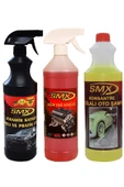 SMX Seramik Cila Hızlı Cila Pratik Cila Ağır Yağ Sökücü  %40 Cilalı Oto Şampuanı - 1