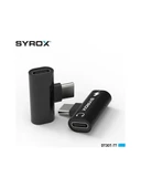 Syrox DT30T-TT 3.0A Type-C To Type-C Dönüştürücü - Siyah - 1