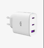 LİNKTECH 45w USB + USB-C (TYPE-C) Süper Hızlı Şarj Aleti Adaptörü Orjinal Muadil Ürün - 5