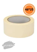 Wuvera 48mm x 25m Maskeleme Bandı – Kolay Yapışır, İz Bırakmaz! thumbnail 2