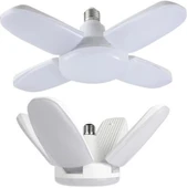 *PERVANE LED AMPÜL 4 KANATLI 220V 60W 6000 LÜMEN BEYAZ E27 2359 thumbnail 1