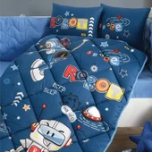 CLASY BEBEK UYKU SETİ ROBO MAVİ - 4