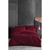CLASY TEK KİŞİLİK NATURE YORGAN SUAVE 18 BORDO - 1