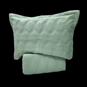 VNL STAR ÇİFT KİŞİLİK YATAK ÖRTÜSÜ MİNT YEŞİLİ thumbnail 3