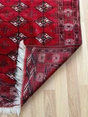 110x153 cm El Dokuma Afgan Kilimi, Canlı Renkler, Vintage Yün Halı, Oturma Odası ve Yatak Odası için Dekoratif Halı - 9