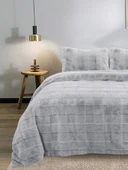 SONNİA ÇİFT KİŞİLİK YATAK ÖRTÜSÜ GRİ thumbnail 8