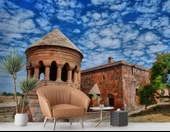 Bitlis Ahlat Emir Bayindir Mescidi Manzaralı Duvar Kağıdı - 4