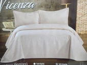 TAYTÜYÜ NUBUK YATAK ÖRTÜSÜ TEK KİŞİLİK VİCENZA KEMİK thumbnail 1