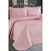 WALLS YATAK ÖRTÜSÜ NAKIŞLI ÇİFT KİŞİLİK TOLEDO PEMBE - 1