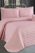 WALLS YATAK ÖRTÜSÜ NAKIŞLI ÇİFT KİŞİLİK TOLEDO PEMBE - 2