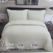 WASHED SOFT YATAK ÖRTÜSÜ ÇİFT KİŞİLİK VERA KREM - 1