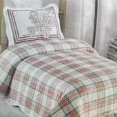 TEK KİŞİLİK BASKILI YATAK ÖRTÜSÜ ADORE thumbnail 1