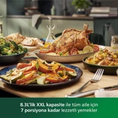 Philips Airfryer 7000 Serisi HD9880/90 Combi XXL Connected 8.3 lt Yağsız Fritöz - 7