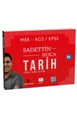 Sadettin Hoca MEB AGS KPSS Tarih Video Ders Kitabı - 1
