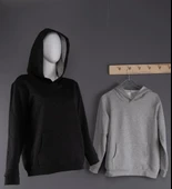 Unisex Günlük Kapüşonlu Cepli Sweatshirt Baveno - 2